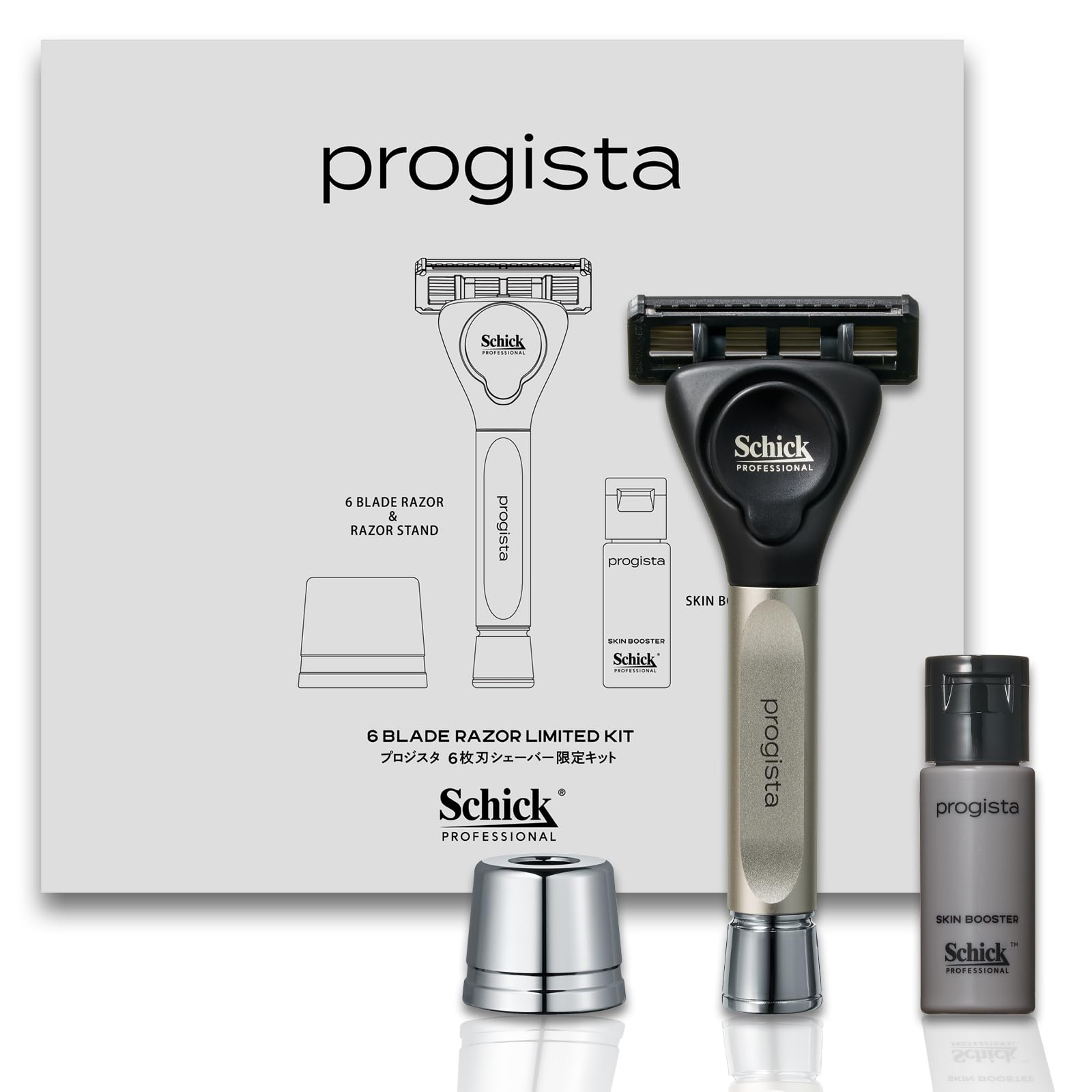 Schick Progista Shaver Holder Limited Kit 6-Blade
Schick Progista Shaver Holder Limited Kit 6-Blade