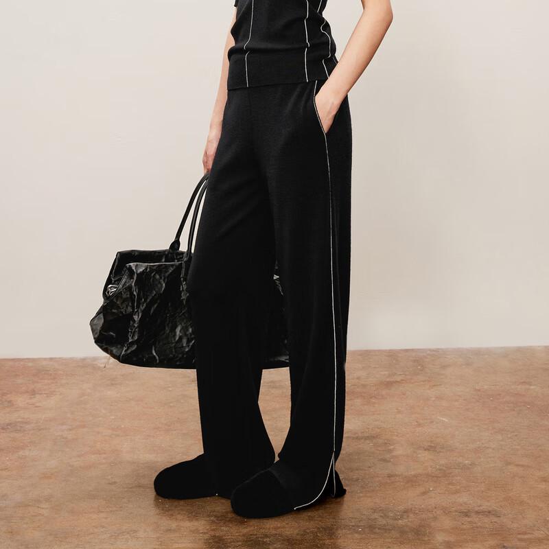 LESS 2024 Осень Брюки свободного прямого кроя из смесовой ткани с шерстью ягненка M
LESS 2024 Осень Брюки свободного прямого кроя из смесовой ткани с шерстью ягненка M