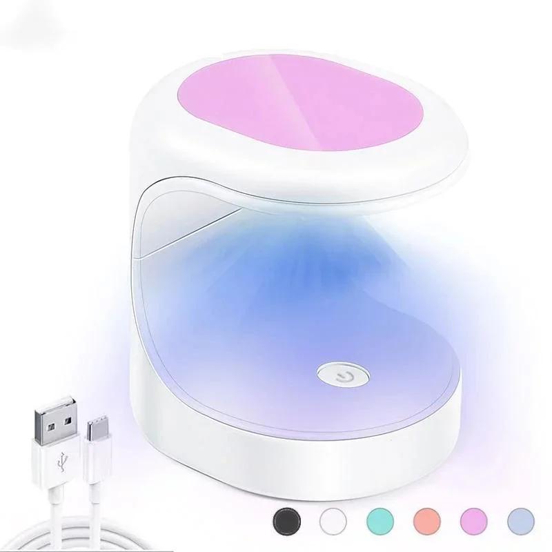 Nail Enhancement Mini Portable Timed Phototherapy Nail Oil Glue Quick Drying Non Black Hand Baking Lamp Creative Eggshell Shape Purple
Nail Enhancement Mini Portable Timed Phototherapy Nail Oil Glue Quick Drying Non Black Hand Baking Lamp Creative Eggshell Shape Purple