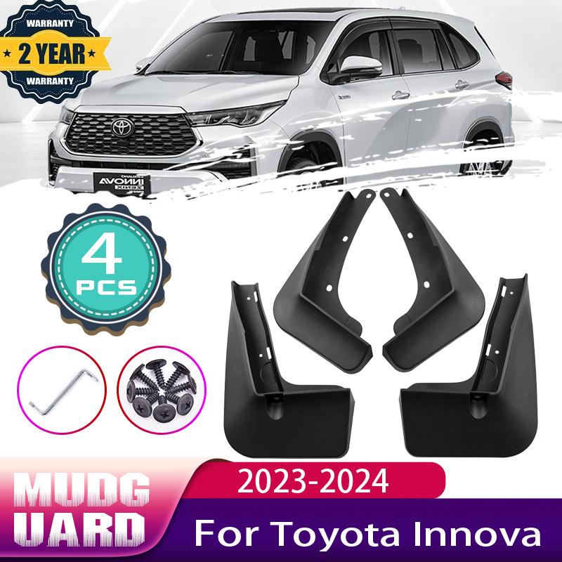 Автомобильные брызговики для Toyota Innova 2023 Аксессуары Kijang Innova Zenix AG10 2024 Передние задние брызговики Брызговик Крыло
Автомобильные брызговики для Toyota Innova 2023 Аксессуары Kijang Innova Zenix AG10 2024 Передние задние брызговики Брызговик Крыло