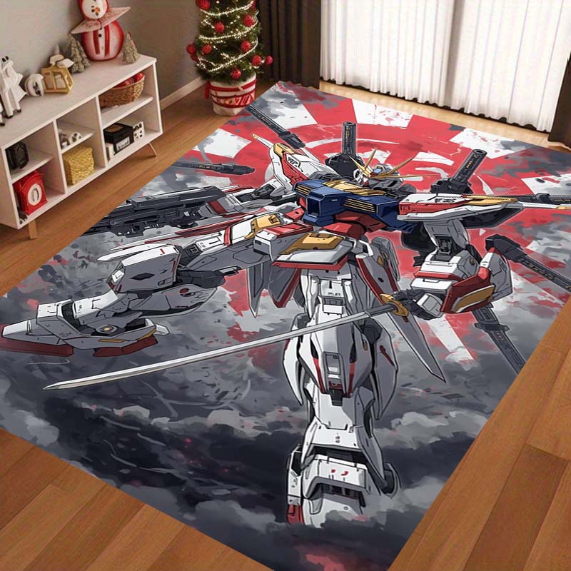 Этот ковер из научно-фантастического аниме «Mobile Suit Gundam» подходит для домашнего декора в игровых комнатах, спальнях, гостиных, на диванах и в других 60x90cm
Этот ковер из научно-фантастического аниме «Mobile Suit Gundam» подходит для домашнего декора в игровых комнатах, спальнях, гостиных, на диванах и в других 60x90cm
