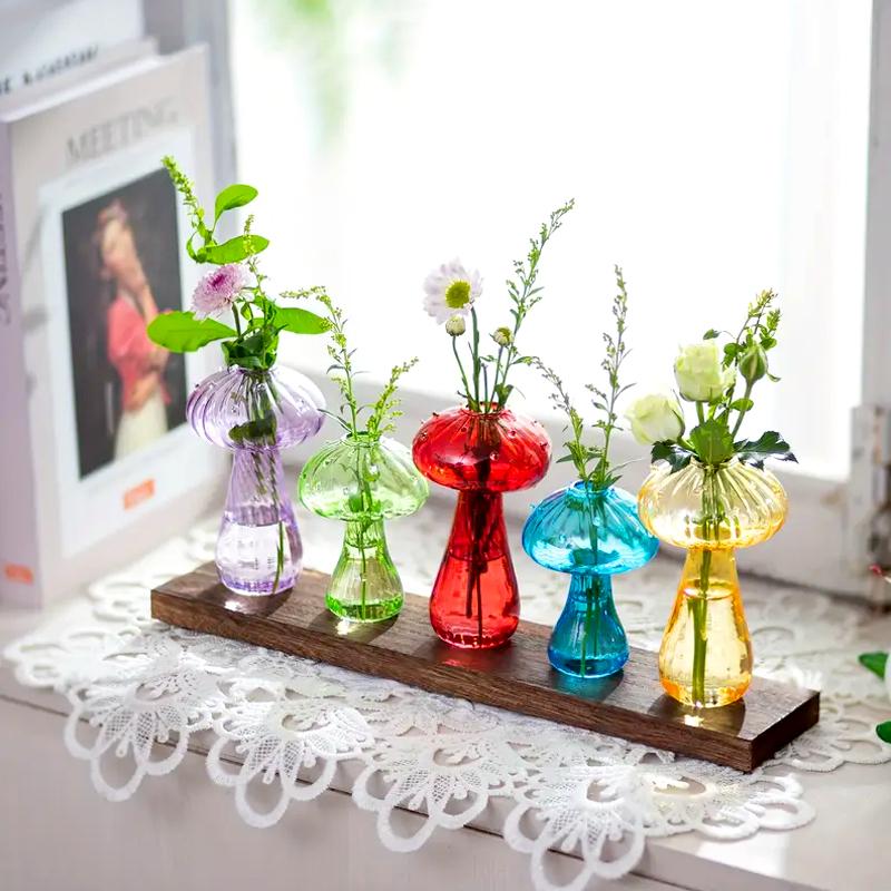 1Set 5Pcs Vase High-end Feel Hydroponic Planting Set Wedding Decorations Home Decoration Festival Gifts Glass Vase Tray
1Set 5Pcs Vase High-end Feel Hydroponic Planting Set Wedding Decorations Home Decoration Festival Gifts Glass Vase Tray