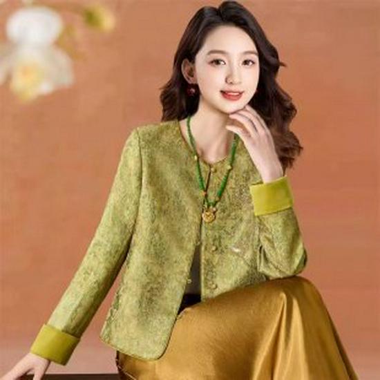 2026 Stylish Spring Tang Suit Cardigan for Middle-Aged Women XL зелений
2026 Stylish Spring Tang Suit Cardigan for Middle-Aged Women XL зелений