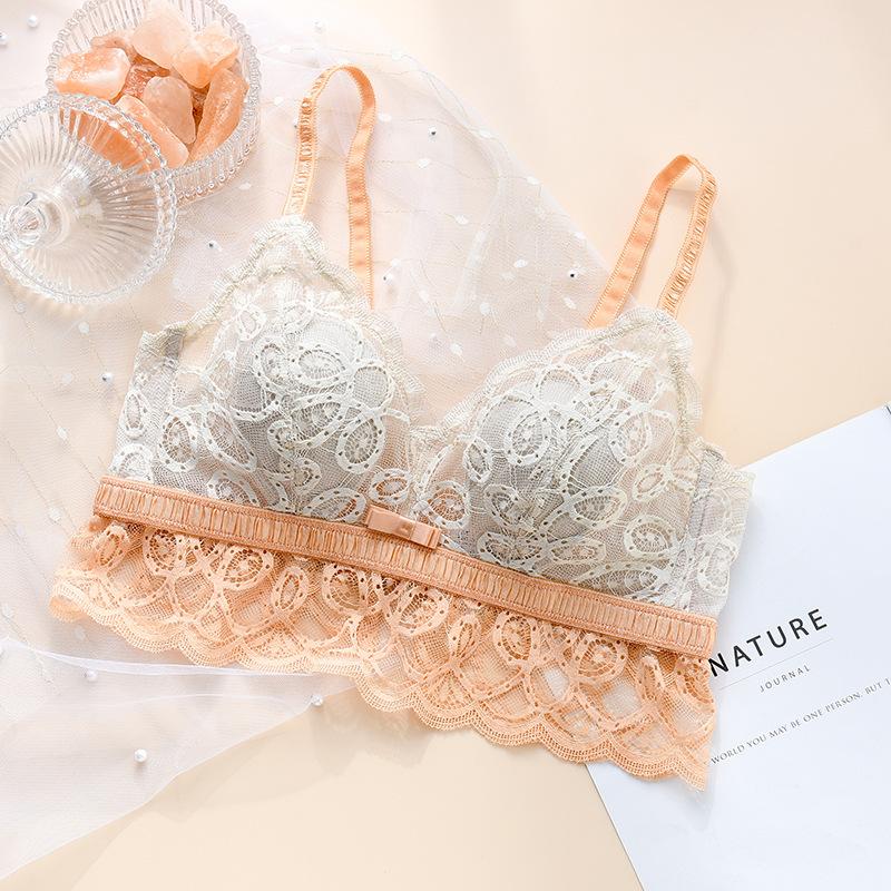 .CM ultra-thin Japanese and Korean style splicing rabbit ear lace, no steel ring breathable bra sexy bra 34/75B розовый
.CM ultra-thin Japanese and Korean style splicing rabbit ear lace, no steel ring breathable bra sexy bra 34/75B розовый