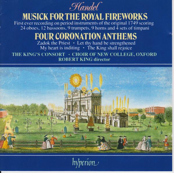 CD ROBERT KING THE KINGS CONSORT CH Handel Musick For The Royal Firew CDA66350 HYPERION UK Classical Used
CD ROBERT KING THE KINGS CONSORT CH Handel Musick For The Royal Firew CDA66350 HYPERION UK Classical Used