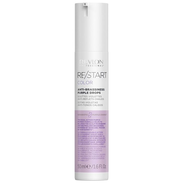 Gouttes de Beauté - Revlon - Restart Color - Violet - 50 ml - Anti-reflets chauds Фіолетовий
Gouttes de Beauté - Revlon - Restart Color - Violet - 50 ml - Anti-reflets chauds Фіолетовий