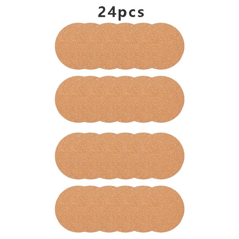 24pcs Cork Coasters Round Non-Slip Heat-Resistant Cup Mats Absorbent and Reusable Coffee Mug Pads DIY Coasters for Wedding diameter 9cm
24pcs Cork Coasters Round Non-Slip Heat-Resistant Cup Mats Absorbent and Reusable Coffee Mug Pads DIY Coasters for Wedding diameter 9cm