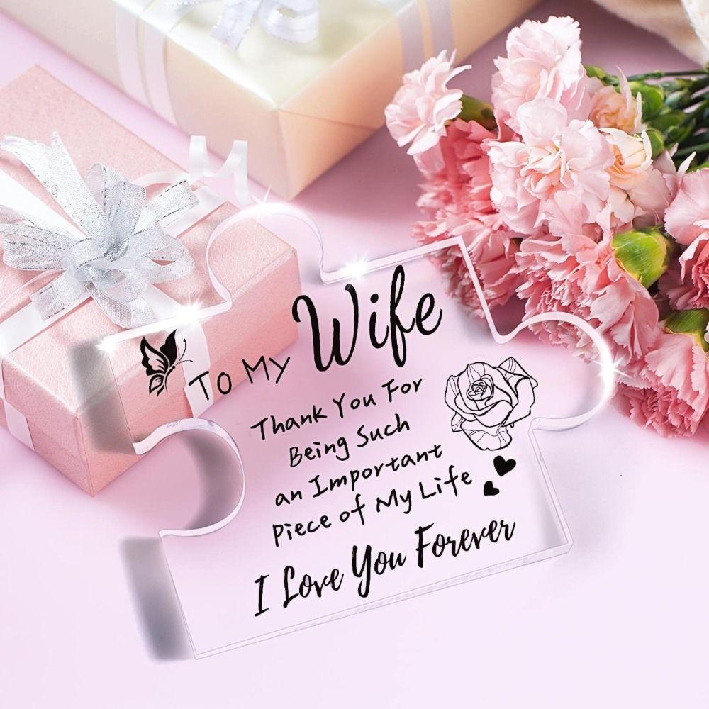 Transparent Engraved Puzzle Piece Irregular Acrylic Plaque Acrylic Block Puzzle Birthday Gifts S-Wife
Transparent Engraved Puzzle Piece Irregular Acrylic Plaque Acrylic Block Puzzle Birthday Gifts S-Wife