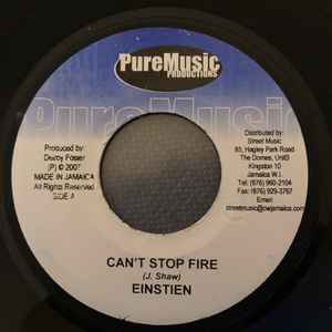 7inch Record EINSTEIN / SHEMA - Can t Stop Fire / Gangsta Girl Pray NONE Pure Music Prod 2007 Jamaica Reggae, Ska & Dub Used
7inch Record EINSTEIN / SHEMA - Can t Stop Fire / Gangsta Girl Pray NONE Pure Music Prod 2007 Jamaica Reggae, Ska & Dub Used