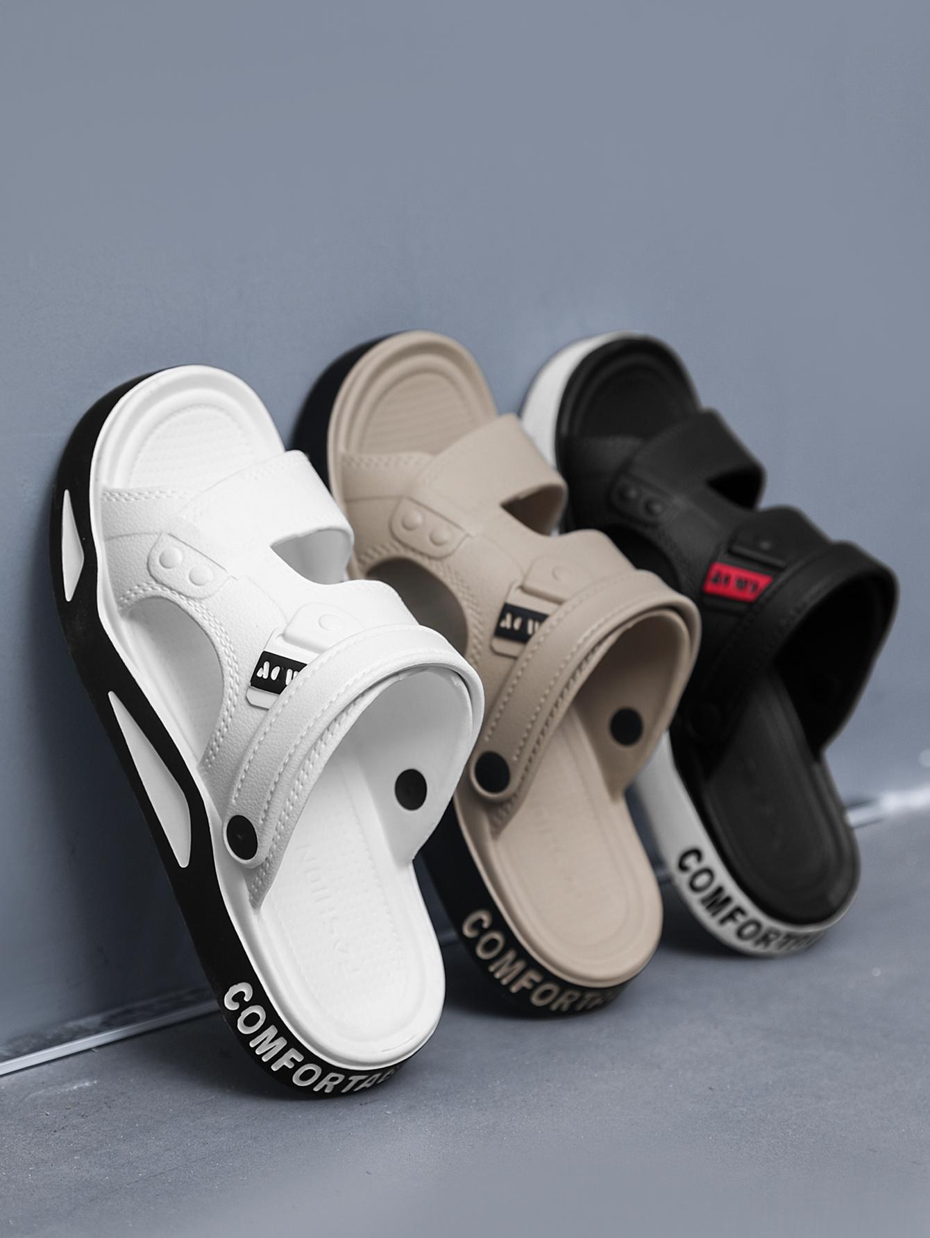 Men s Slippers Summer New Sandals EVA Light Adult Thick-soled Beach Shoes Non-slip Open-toe Sandals for Outdoor 38-39
Men s Slippers Summer New Sandals EVA Light Adult Thick-soled Beach Shoes Non-slip Open-toe Sandals for Outdoor 38-39