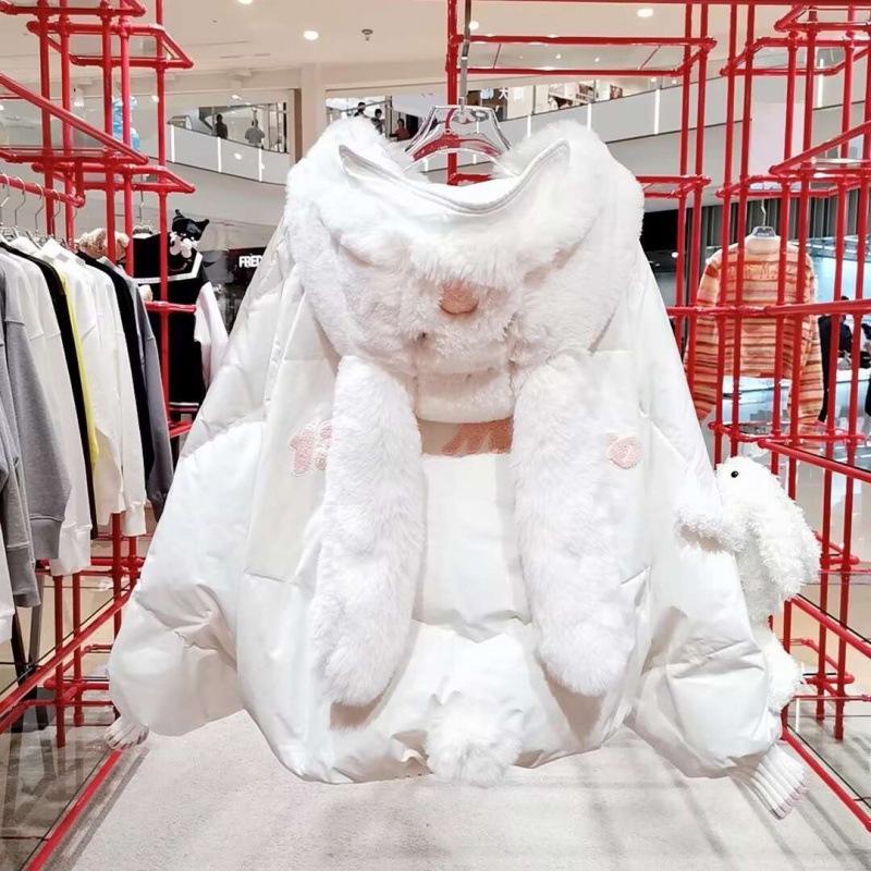 2024 Winter Designer White Princess-Style Women s Coat: Cute, Niche Cotton Jacket Extra Large
2024 Winter Designer White Princess-Style Women s Coat: Cute, Niche Cotton Jacket Extra Large