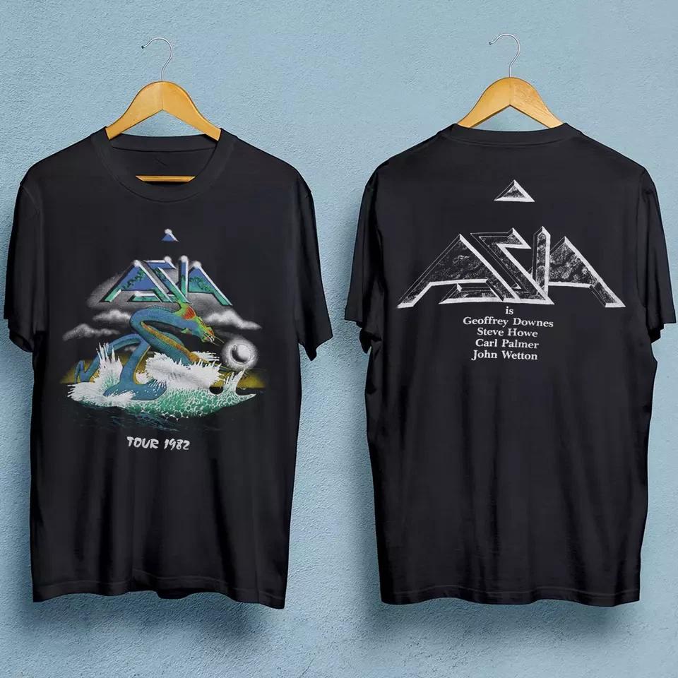 ASIA band Tour Men T-shirt Double-sided Black L
ASIA band Tour Men T-shirt Double-sided Black L