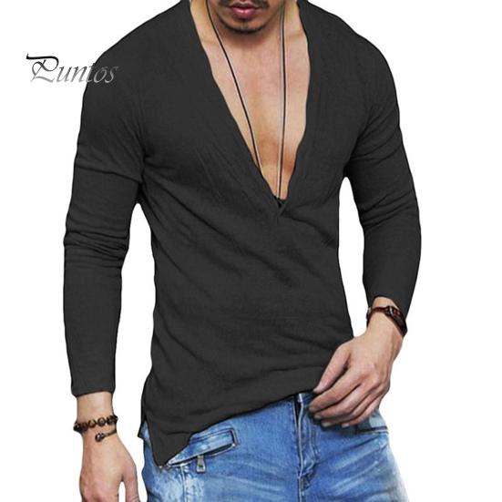 Мужская футболка с V-образным вырезом, пуговицами, полузастежкой, длинным рукавом, однотонная, облегающая, обычного покроя, дышащая, топы XL чёрный
Мужская футболка с V-образным вырезом, пуговицами, полузастежкой, длинным рукавом, однотонная, облегающая, обычного покроя, дышащая, топы XL чёрный