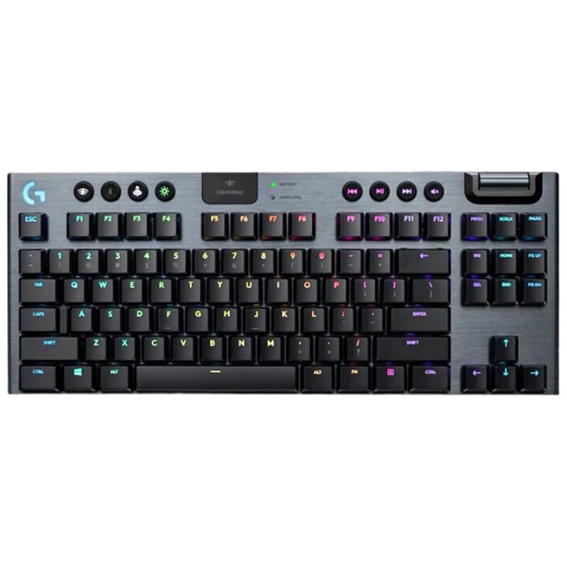 Logitech G913 TKL LIGHTSPEED Wireless RGB Mechanical Gaming Keyboard
Logitech G913 TKL LIGHTSPEED Wireless RGB Mechanical Gaming Keyboard