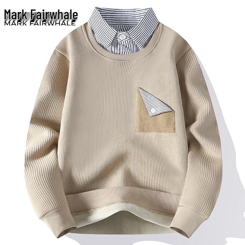 Mark Fairwhale Men s Faux Two-Piece Polo Knit Sweater M
Mark Fairwhale Men s Faux Two-Piece Polo Knit Sweater M
