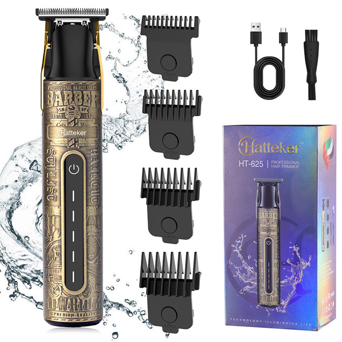HATTEKER New Professional Hair Clippers for Barbers Large Capacity Lithium Battery Digital Display Barber Tools for Man бронзовий
HATTEKER New Professional Hair Clippers for Barbers Large Capacity Lithium Battery Digital Display Barber Tools for Man бронзовий