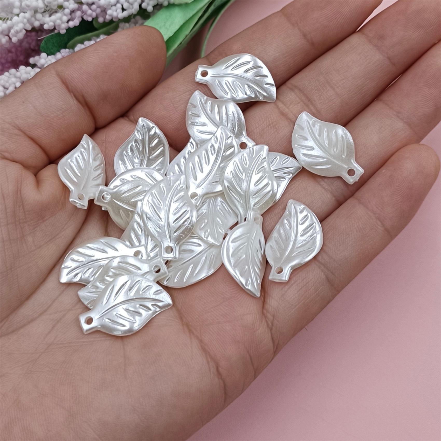 100 шт. DIY листообразные аксессуары для одежды, ювелирные изделия ручной работы, свободные бусины из АБС-пластика, жемчужные бусины, белые украшения для волос Style 5
100 шт. DIY листообразные аксессуары для одежды, ювелирные изделия ручной работы, свободные бусины из АБС-пластика, жемчужные бусины, белые украшения для волос Style 5