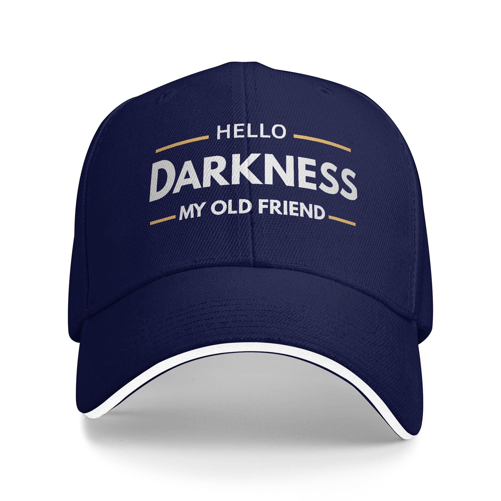 Summer Hello Darkness My Old Friend Baseball Cap Fishing Classic Print Sun Trucker Hat Female Male Sunscreen Baseball Caps One Size темно-синього кольору
Summer Hello Darkness My Old Friend Baseball Cap Fishing Classic Print Sun Trucker Hat Female Male Sunscreen Baseball Caps One Size темно-синього кольору