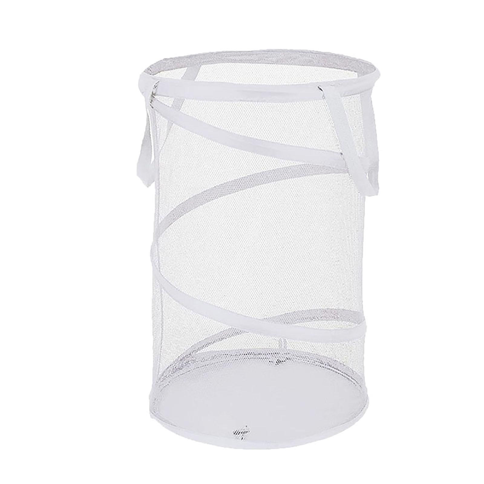 Transparent Mesh Laundry Basket Home Portable Dirty Clothes Storage Basket Folding Sundries Storage Baskets Bathroom Organizer One Size білий
Transparent Mesh Laundry Basket Home Portable Dirty Clothes Storage Basket Folding Sundries Storage Baskets Bathroom Organizer One Size білий