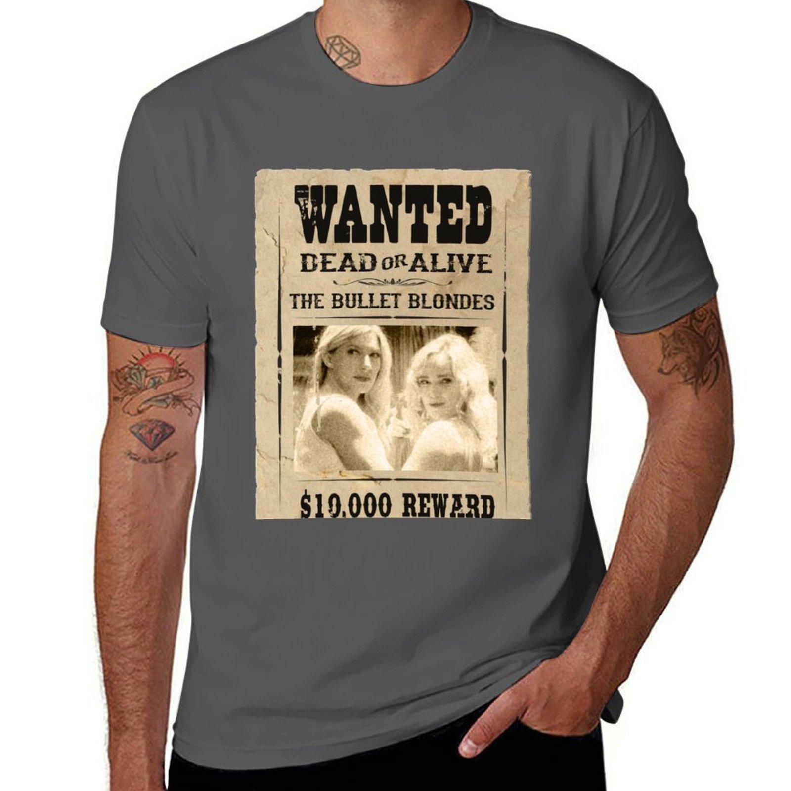 The Bullet Blondes Wanted Poster TShirt AntiPilling Casual TShirt 4XL
The Bullet Blondes Wanted Poster TShirt AntiPilling Casual TShirt 4XL