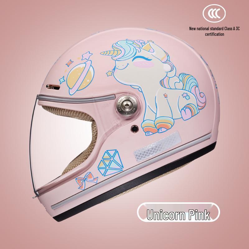 National Standard A-Class Kids Cute Cartoon Motorcycle & Electric Helmet New National Standard A-Class
National Standard A-Class Kids Cute Cartoon Motorcycle & Electric Helmet New National Standard A-Class