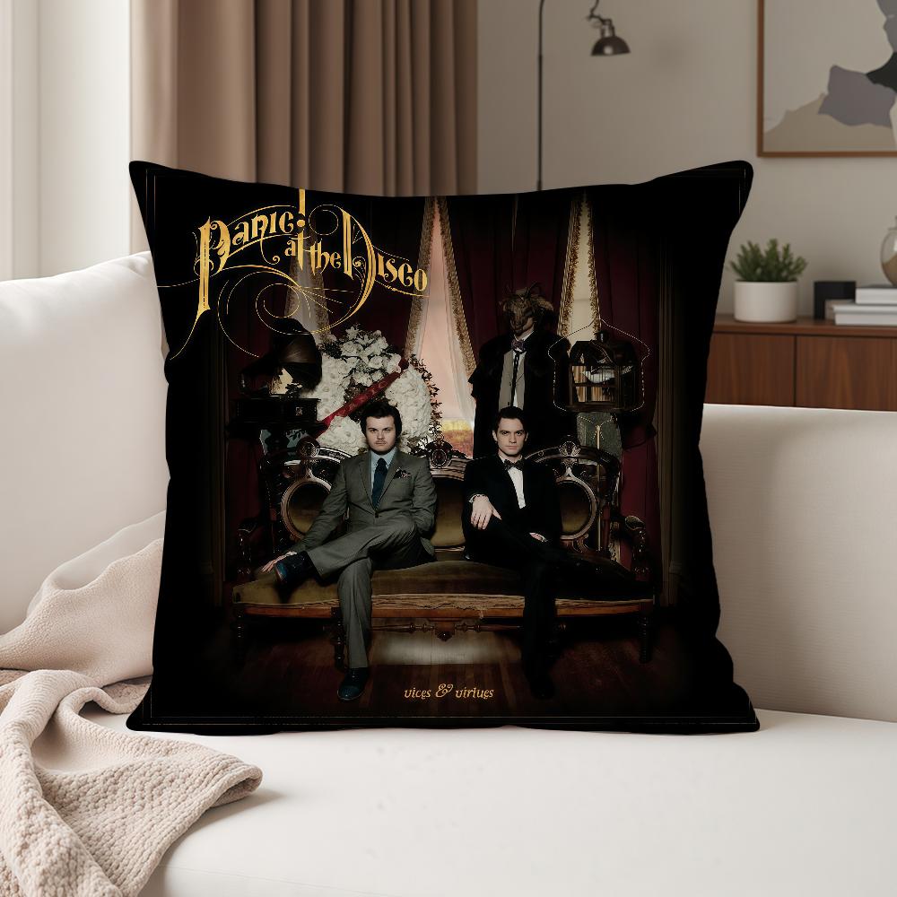 Rock Band Ppanic At The Ddisco Pillow Case Suitable For Bedrooms Living Rooms Cars Home Decoration 30cmx30cm
Rock Band Ppanic At The Ddisco Pillow Case Suitable For Bedrooms Living Rooms Cars Home Decoration 30cmx30cm