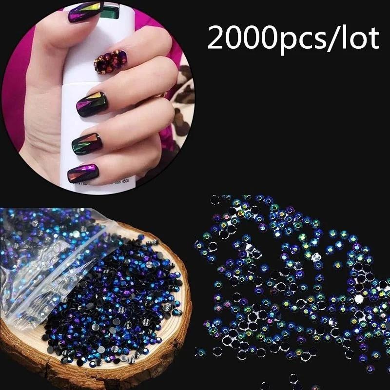 2000 PCS/package AB Color Acrylic Diamond Nails Box Jewelry 3D Decoration DIY Nail Rhinestone Crystal Accesorios Multi
2000 PCS/package AB Color Acrylic Diamond Nails Box Jewelry 3D Decoration DIY Nail Rhinestone Crystal Accesorios Multi