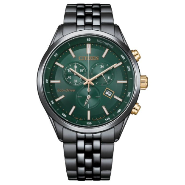 CITIZEN Коллекция Eco-Drive Водонепроницаемость 100 м Кварцевый механизм с питанием от света Ремешок из нержавеющей стали AT2576-50X Green Dial
CITIZEN Коллекция Eco-Drive Водонепроницаемость 100 м Кварцевый механизм с питанием от света Ремешок из нержавеющей стали AT2576-50X Green Dial