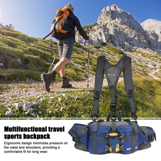 Водонепроницаемая поясная сумка Yousheng Hiking Fanny Pack для отдыха на природе с 2 держателями для бутылок с водой, поясной рюкзак для охоты, кемпинга, велоспорта, рыбалки
Водонепроницаемая поясная сумка Yousheng Hiking Fanny Pack для отдыха на природе с 2 держателями для бутылок с водой, поясной рюкзак для охоты, кемпинга, велоспорта, рыбалки