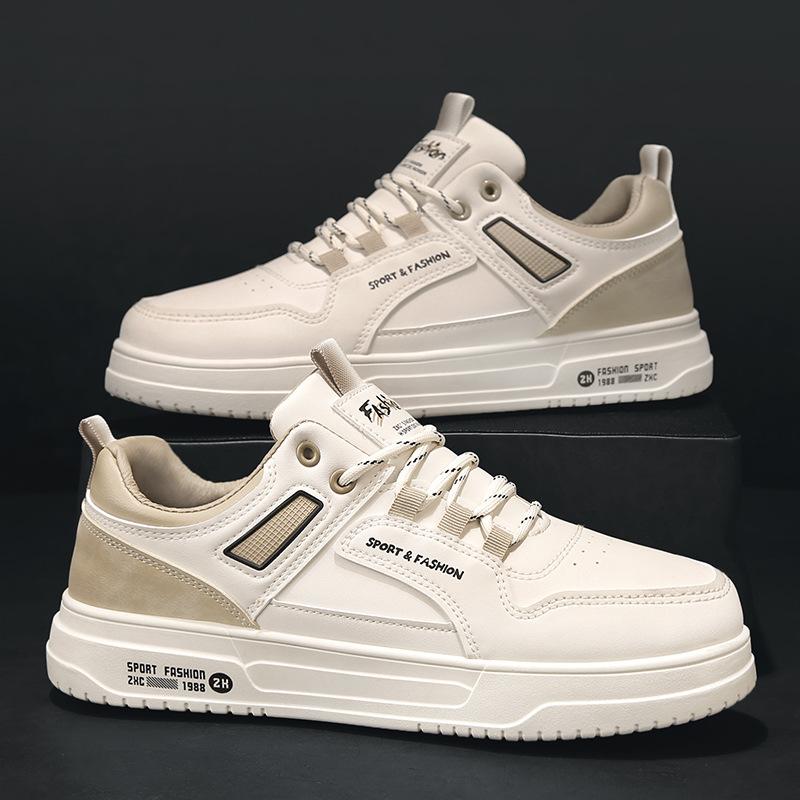 Men S Leather White Shoes Thick Sole Height Increase Low Top Sports And Leisure Board Shoes Men S Shoes 44
Men S Leather White Shoes Thick Sole Height Increase Low Top Sports And Leisure Board Shoes Men S Shoes 44