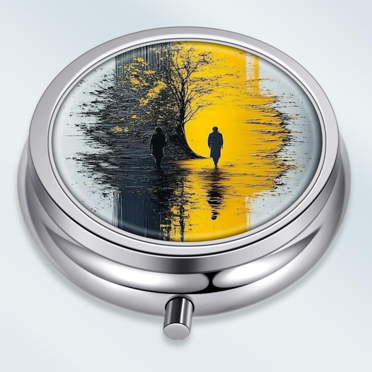 Portable Pill Box with 3 Compartments, Mini Metal Medicine Organizer Case, Cute Printed Pill Container for Vitamins, Pills, Jewelry, Travel, Daily Use разноцветный
Portable Pill Box with 3 Compartments, Mini Metal Medicine Organizer Case, Cute Printed Pill Container for Vitamins, Pills, Jewelry, Travel, Daily Use разноцветный