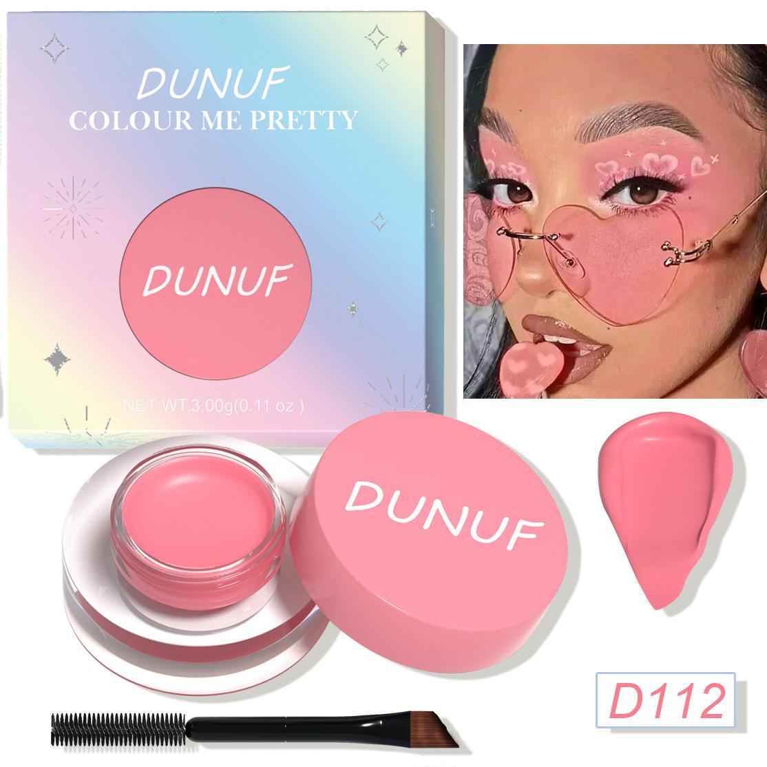 DUNUF 12 Face Waterproof Eye Shadow Story Eye Ducky Eye Cream Eyebolic Cream Common D112
DUNUF 12 Face Waterproof Eye Shadow Story Eye Ducky Eye Cream Eyebolic Cream Common D112