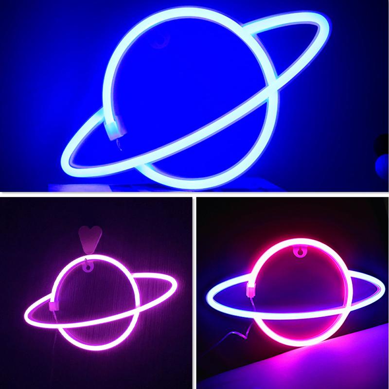 Неоновые вывески Planet Led, эстетичный подвесной неоновый свет с питанием от USB/аккумулятора 5 В, светодиод высокой яркости 
Неоновые вывески Planet Led, эстетичный подвесной неоновый свет с питанием от USB/аккумулятора 5 В, светодиод высокой яркости