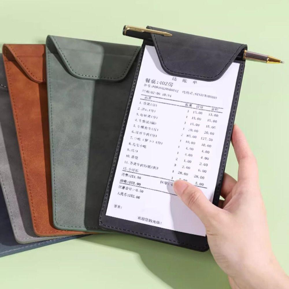 Pen Insert Menu Wine Holder Business Meeting Contract Clamp Office School A6 Black
Pen Insert Menu Wine Holder Business Meeting Contract Clamp Office School A6 Black