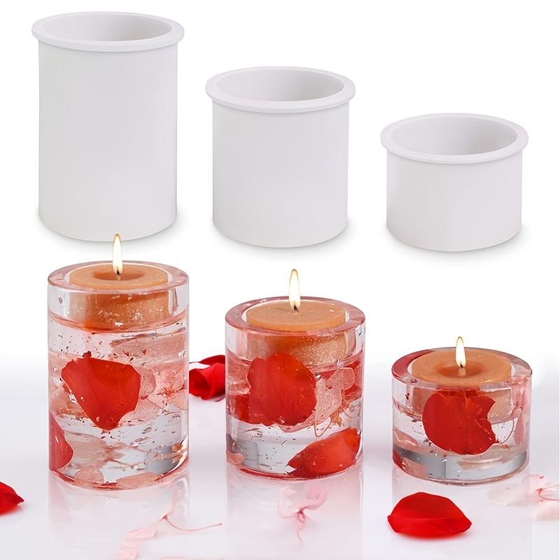 Candle Holder Resin Molds, Set Of 3 Cylindrical Candlestick Epoxy Casting Silicone Molds For Epoxy Resin Crystal Votive Candle Holders Wedding Party 3PCS
Candle Holder Resin Molds, Set Of 3 Cylindrical Candlestick Epoxy Casting Silicone Molds For Epoxy Resin Crystal Votive Candle Holders Wedding Party 3PCS