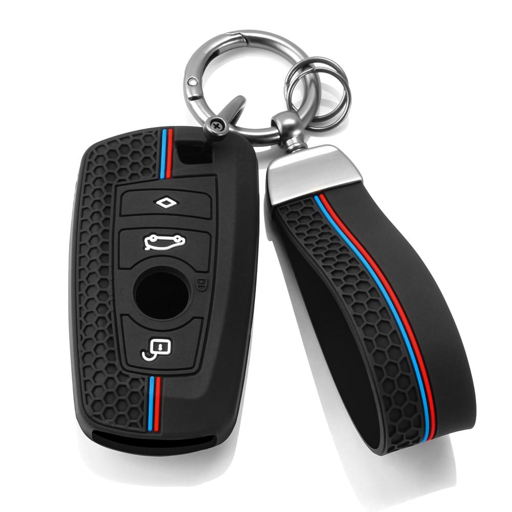 Silicone Car Key Case Key Chain for BMW 1 2 3 4 5 6 7 Series M5 M6 X3 X4 Keyless Accessories чёрный
Silicone Car Key Case Key Chain for BMW 1 2 3 4 5 6 7 Series M5 M6 X3 X4 Keyless Accessories чёрный