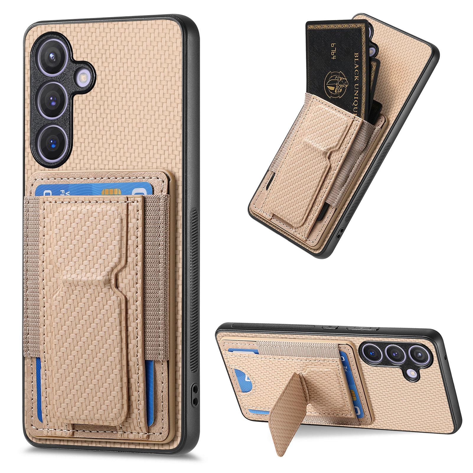 For Samsung Galaxy S25 Case with Card Holder Kickstand Fiber Pattern Leather Back Cover C
For Samsung Galaxy S25 Case with Card Holder Kickstand Fiber Pattern Leather Back Cover C