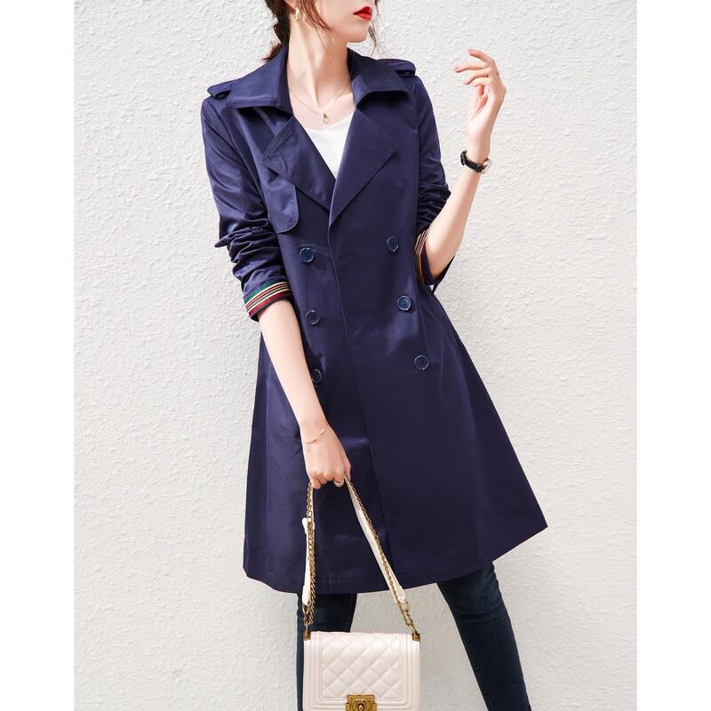 Demana Women s Double-Breasted X-Silhouette Trench Coat S
Demana Women s Double-Breasted X-Silhouette Trench Coat S