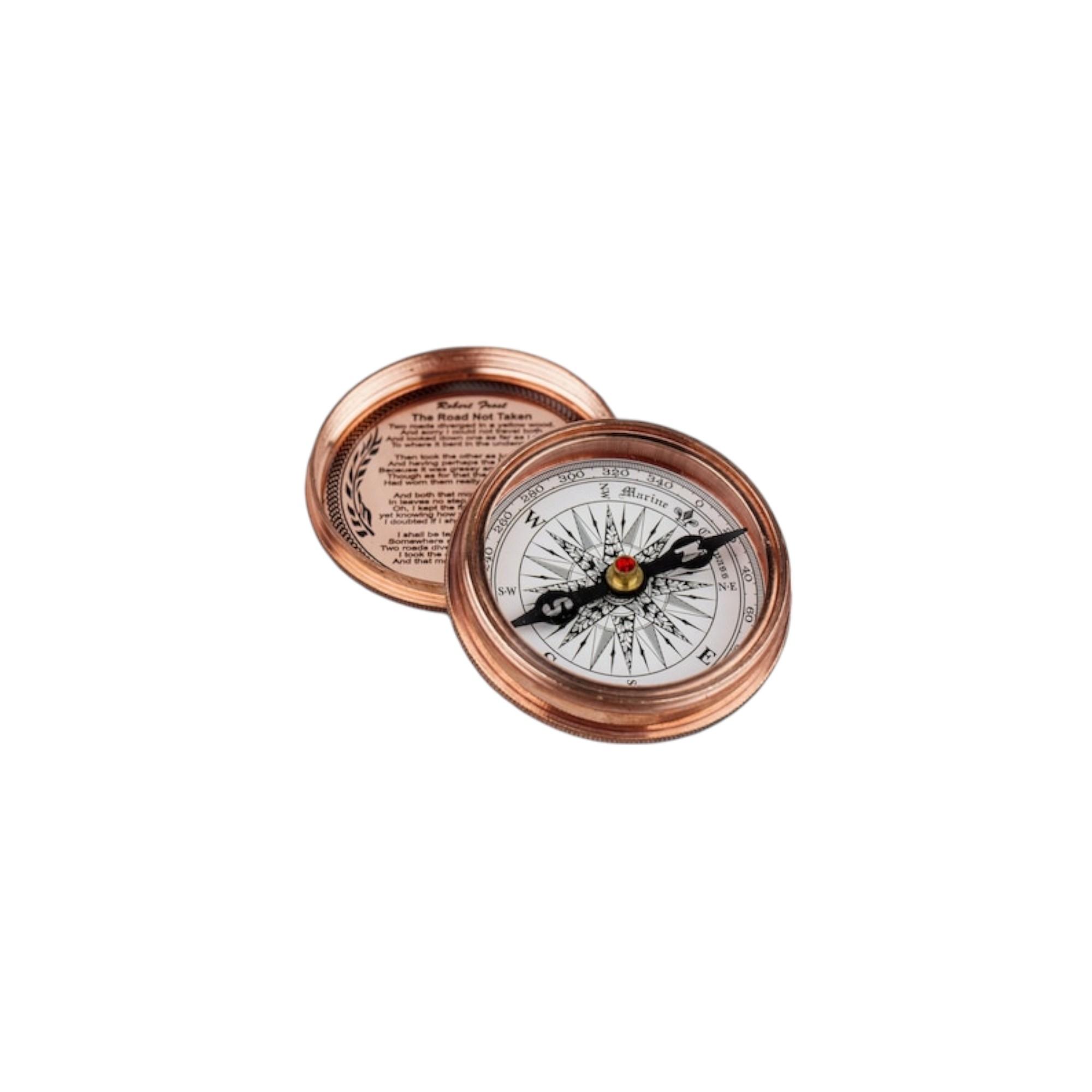 Компас Timeless Direction из латуни, 2 дюйма, с выгравированной цитатой — идеальный подарок на любой случай
Компас Timeless Direction из латуни, 2 дюйма, с выгравированной цитатой — идеальный подарок на любой случай