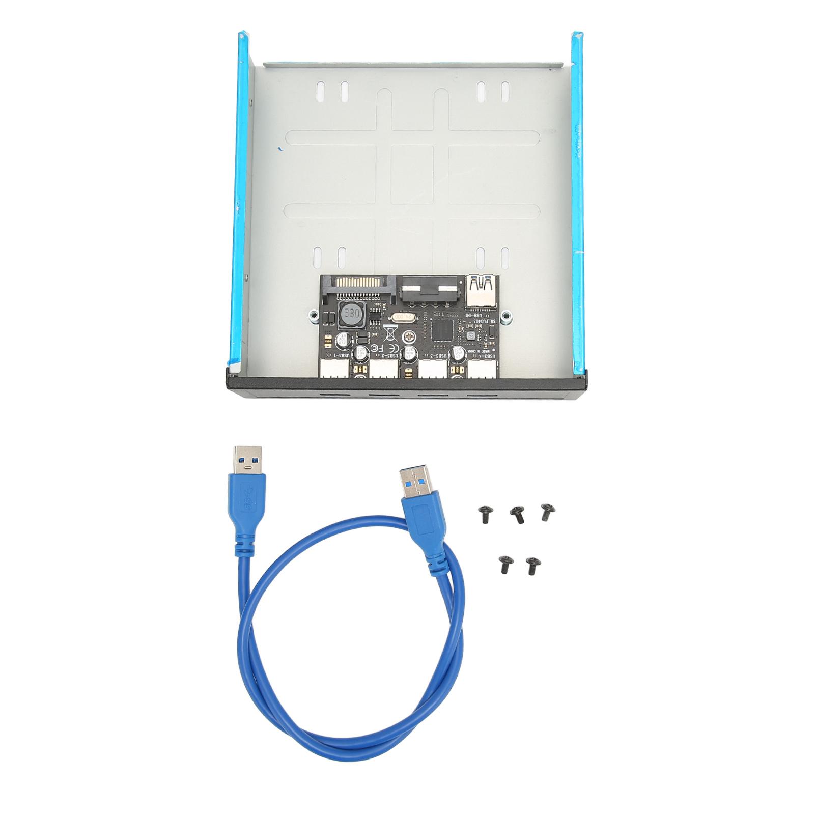 CD ROM Expansion Mobile Rack USB3.0x4 5Gbps High Speed Support BC1.2 Fast Charging USB3.0 Front Panel for PC Motherboard
CD ROM Expansion Mobile Rack USB3.0x4 5Gbps High Speed Support BC1.2 Fast Charging USB3.0 Front Panel for PC Motherboard