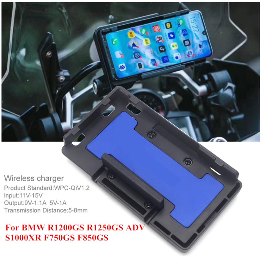 NEW For BMW R1200GS R1250GS ADV S1000XR F750GS F850GS Wireless charger Fast charge Mobile Phone Navigation Bracket
NEW For BMW R1200GS R1250GS ADV S1000XR F750GS F850GS Wireless charger Fast charge Mobile Phone Navigation Bracket