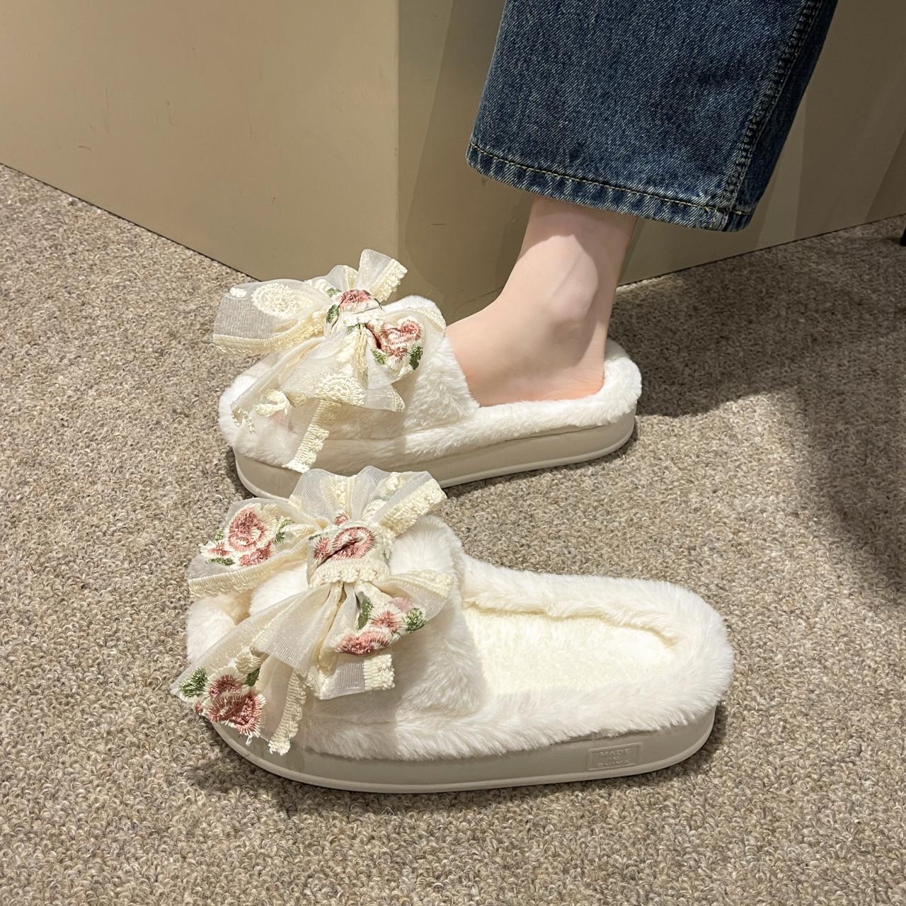 Мода 2024 Зима Новые женские домашние однотонные тапочки из хлопка с бантом 40-41 белый
Мода 2024 Зима Новые женские домашние однотонные тапочки из хлопка с бантом 40-41 белый