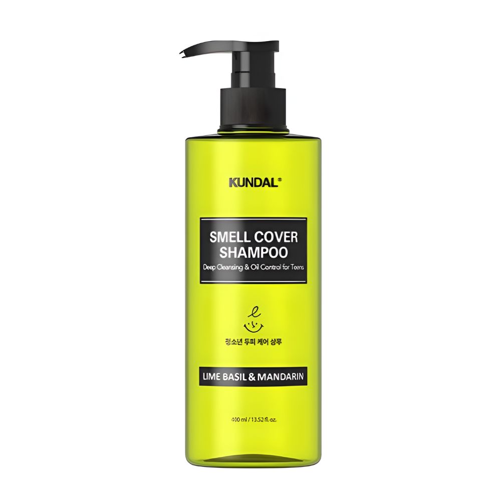 KUNDAL All Day Smell Cover Teen Shampoo Lime Basil & Mandarin 400ml Odor Control Scalp Care
KUNDAL All Day Smell Cover Teen Shampoo Lime Basil & Mandarin 400ml Odor Control Scalp Care