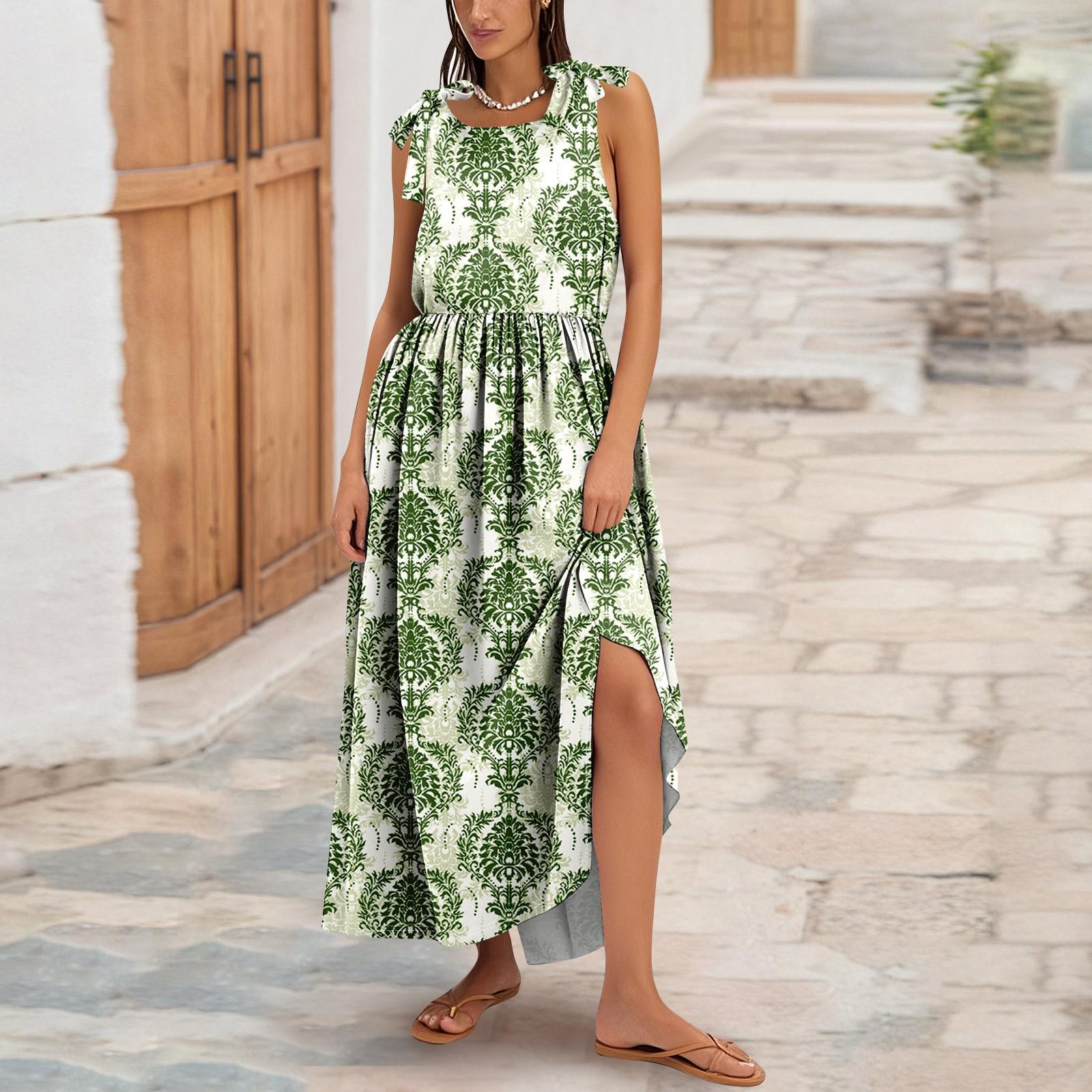 Женское летнее модное платье-майка А-силуэта без рукавов повседневное платье с цветочным принтом/однотонными карманами S
Женское летнее модное платье-майка А-силуэта без рукавов повседневное платье с цветочным принтом/однотонными карманами S