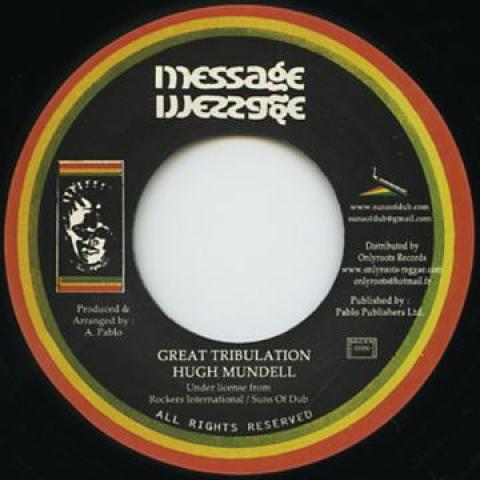 7inch Record HUGH MUNDELL / PABLO ALL STARS - Great Tribulation / D. Park Style OR41 Rockers/Message 1978 Europe Reggae, Ska & Dub
7inch Record HUGH MUNDELL / PABLO ALL STARS - Great Tribulation / D. Park Style OR41 Rockers/Message 1978 Europe Reggae, Ska & Dub
