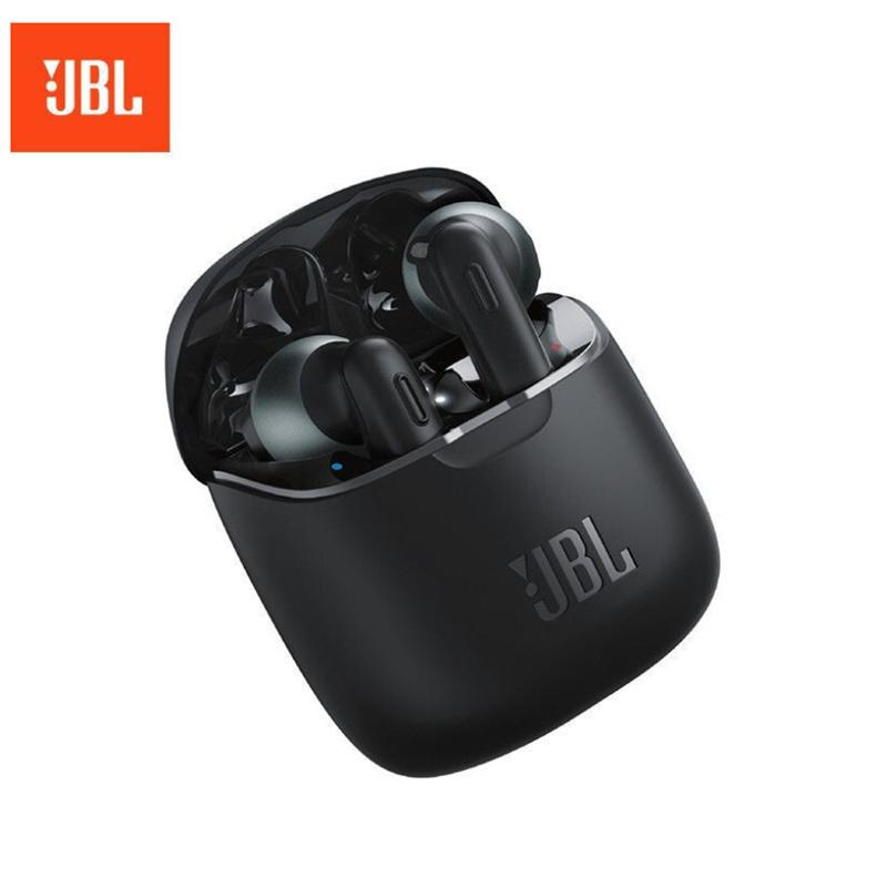 JBL Tune 220 TWS Бездротові навушники з Bluetooth V5.0 та стереомікрофоном, з зарядним кейсом чорний
JBL Tune 220 TWS Бездротові навушники з Bluetooth V5.0 та стереомікрофоном, з зарядним кейсом чорний