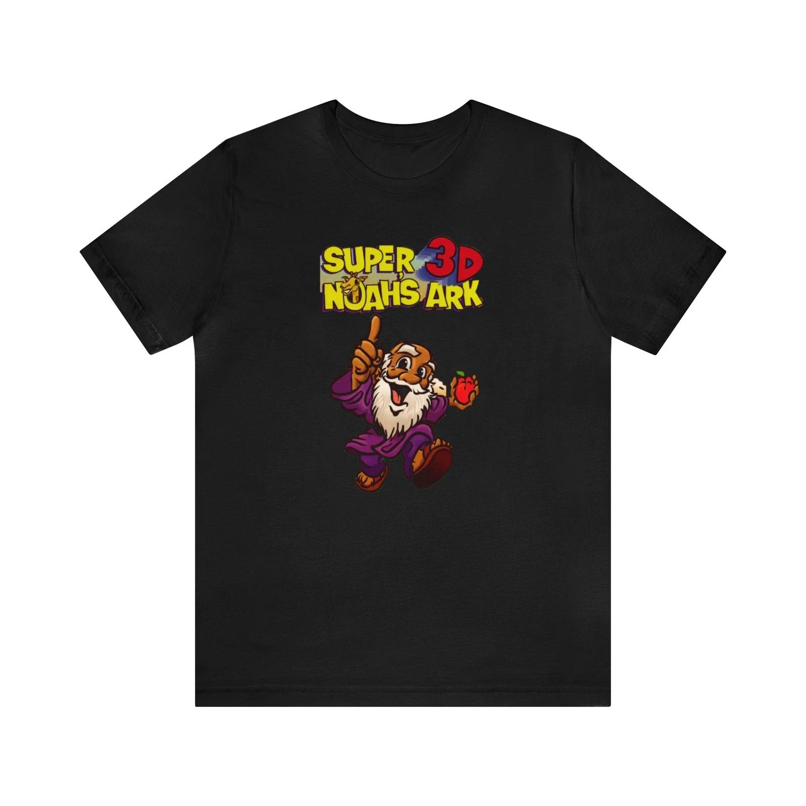 Super 3D Noah s Ark SNES Cover Art Retro Style Unisex Short Sleeve T-Shirt L
Super 3D Noah s Ark SNES Cover Art Retro Style Unisex Short Sleeve T-Shirt L