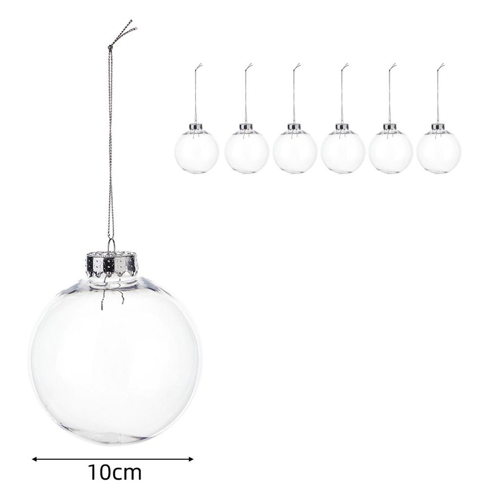 Прозрачные акриловые шары для украшения рождественской елки, свадьбы, вечеринки 10cm
Прозрачные акриловые шары для украшения рождественской елки, свадьбы, вечеринки 10cm