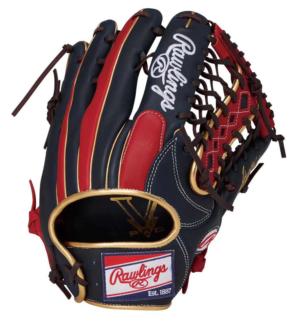 Rawlings Hyper Tech Color Sync Outfielder Baseball Glove GR6HTCY719 12.75 inches Navy Scarlet Left-Handed Throw
Rawlings Hyper Tech Color Sync Outfielder Baseball Glove GR6HTCY719 12.75 inches Navy Scarlet Left-Handed Throw