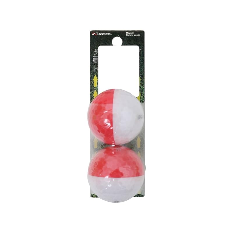 Kasco Golf Ball KIRA LINE 3 pieces 2 pieces red/white 
Kasco Golf Ball KIRA LINE 3 pieces 2 pieces red/white